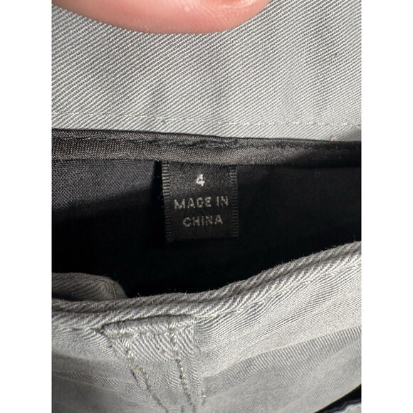 ATM Anthony Thomas Melillo Gray Moto Utility Pants Gorpcore‎ Stretch Size 4 - Picture 4 of 6